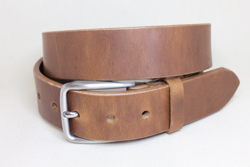 Ledergürtel "Antje" 4cm - Eichengrubengegerbt