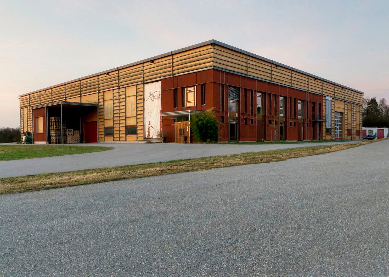 Historische Aufnahme der Lederfabrik Kilger